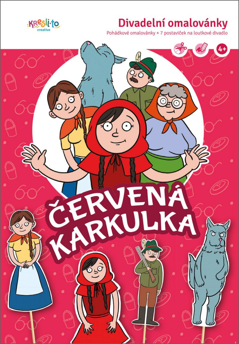 Kniha Divadelní omalovánky