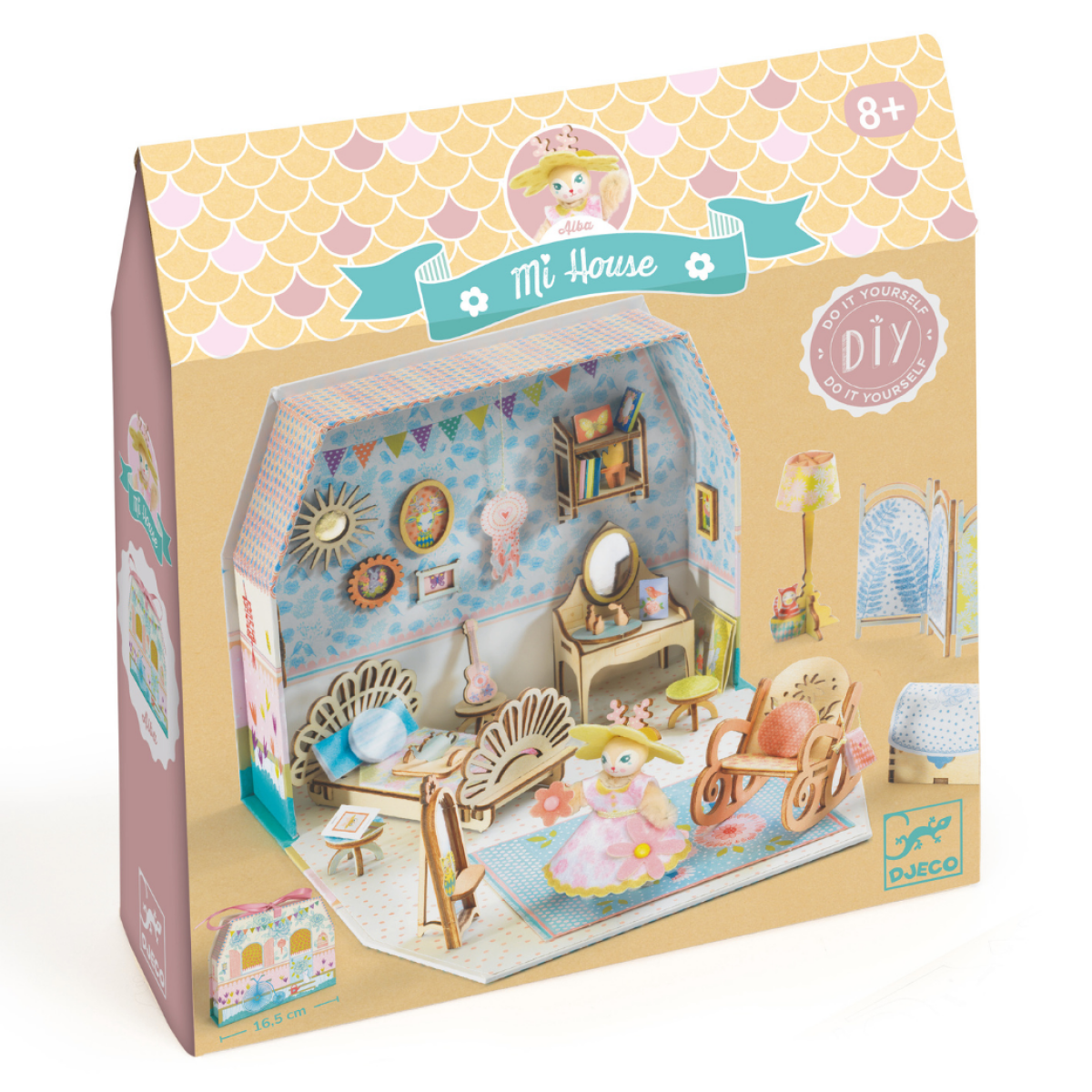Kniha DJECO Domeček DIY Mi House