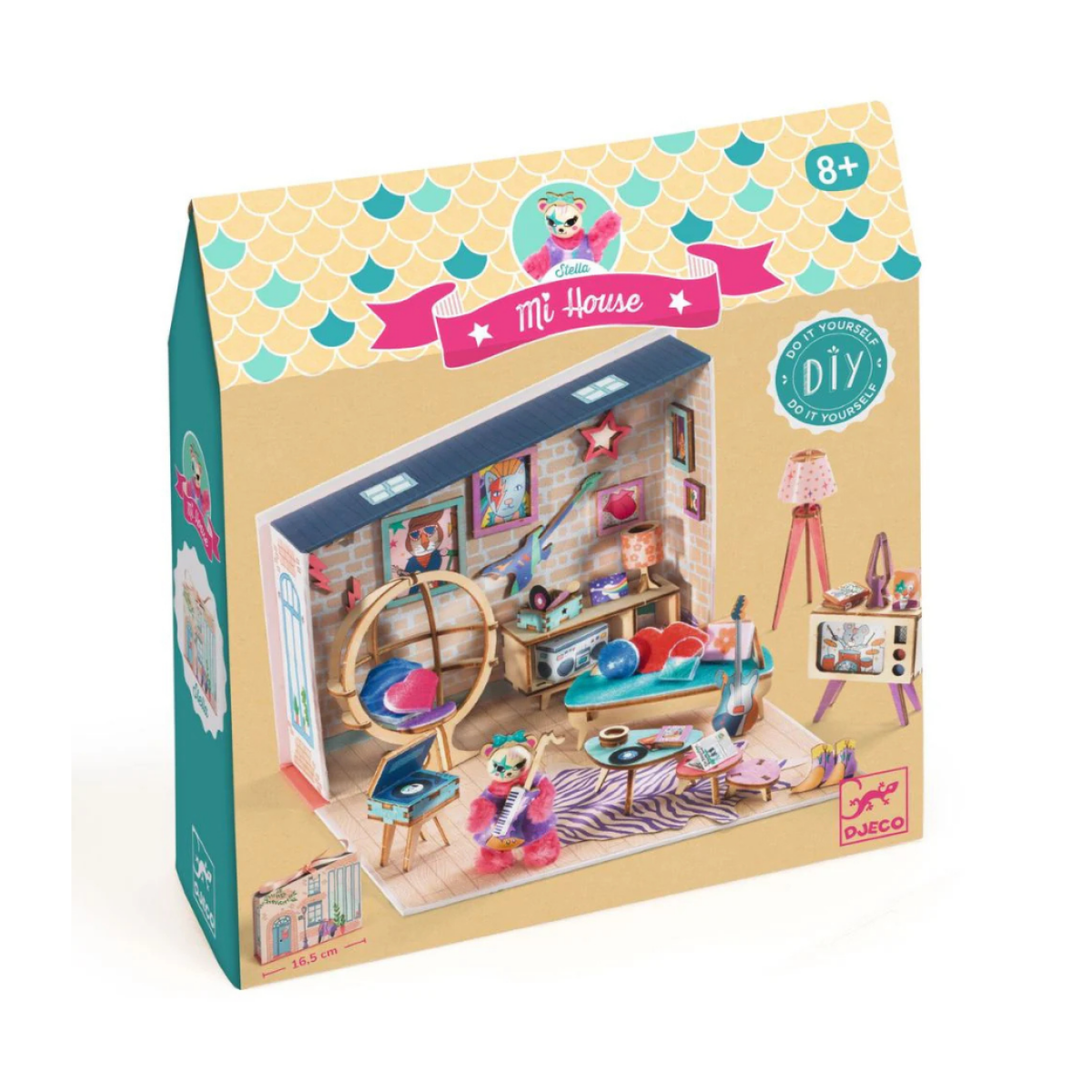 Kniha DJECO Domeček DIY Mi House