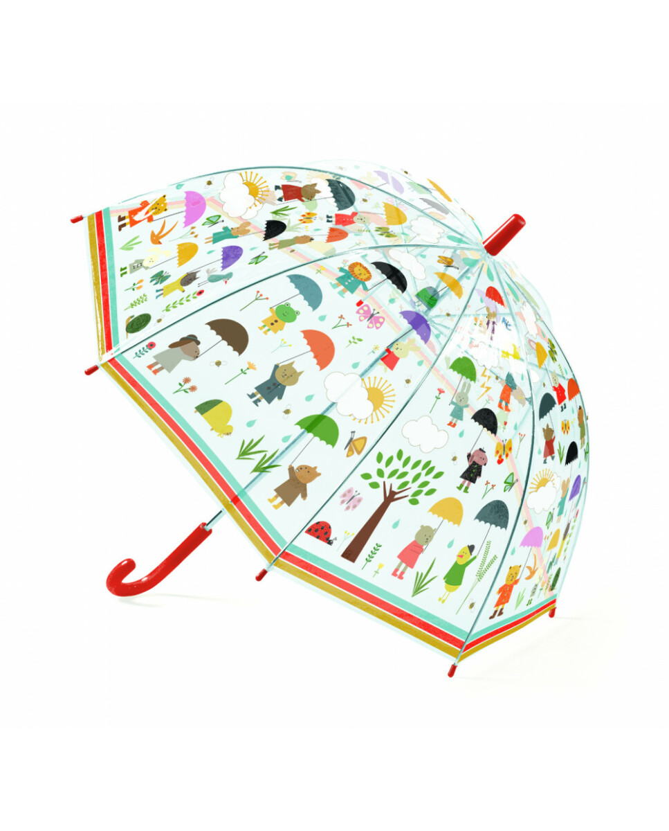 Kniha DJECO Dětský deštník V dešti