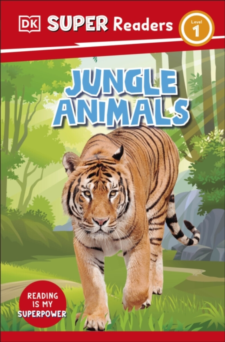 Kniha DK Super Readers Level 1 Jungle Animals