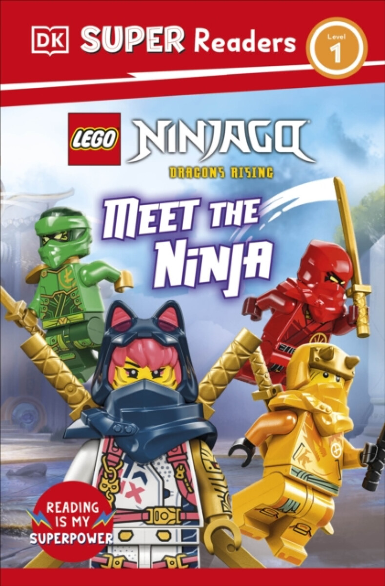 Kniha DK Super Readers Level 1 LEGO Ninjago Dragons Rising Meet the Ninja