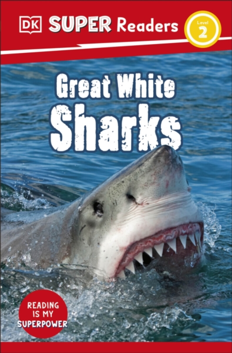 Kniha DK Super Readers Level 2 Great White Sharks