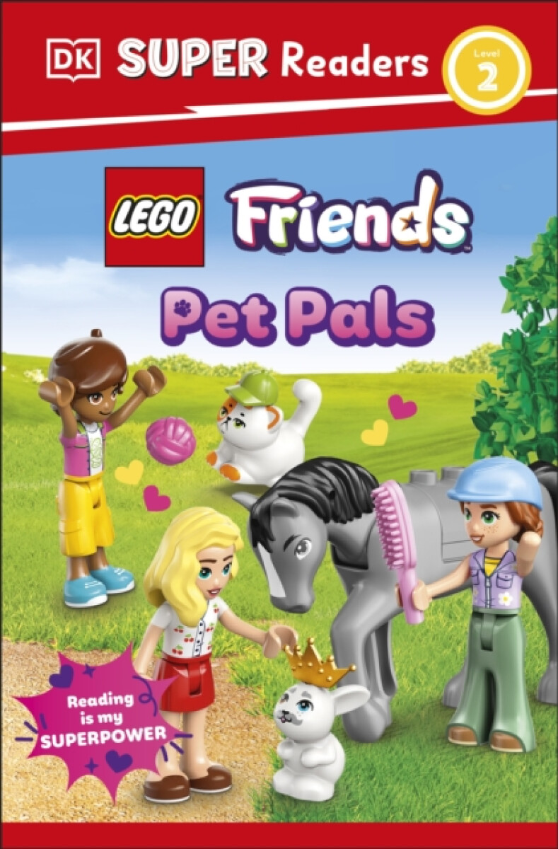 Kniha DK Super Readers Level 2 LEGO Friends Pet Pals