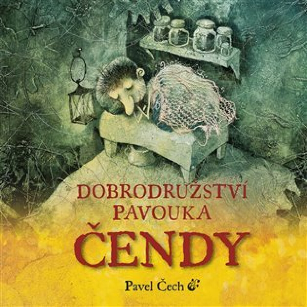 Kniha Dobrodružství pavouka Čendy