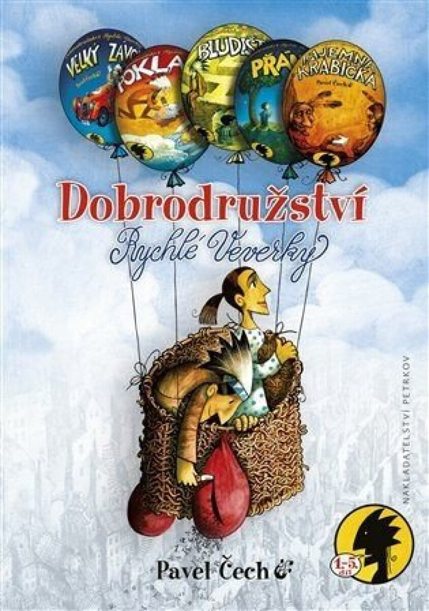 Kniha Dobrodružství Rychlé veverky 1-5 díl