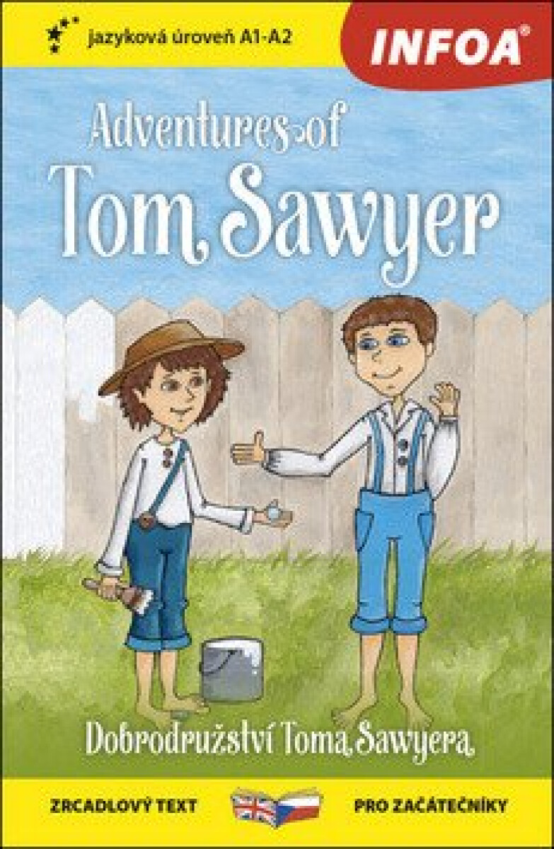 Kniha Adventures of Tom Sawyer / Dobrodružství Toma Sawyera