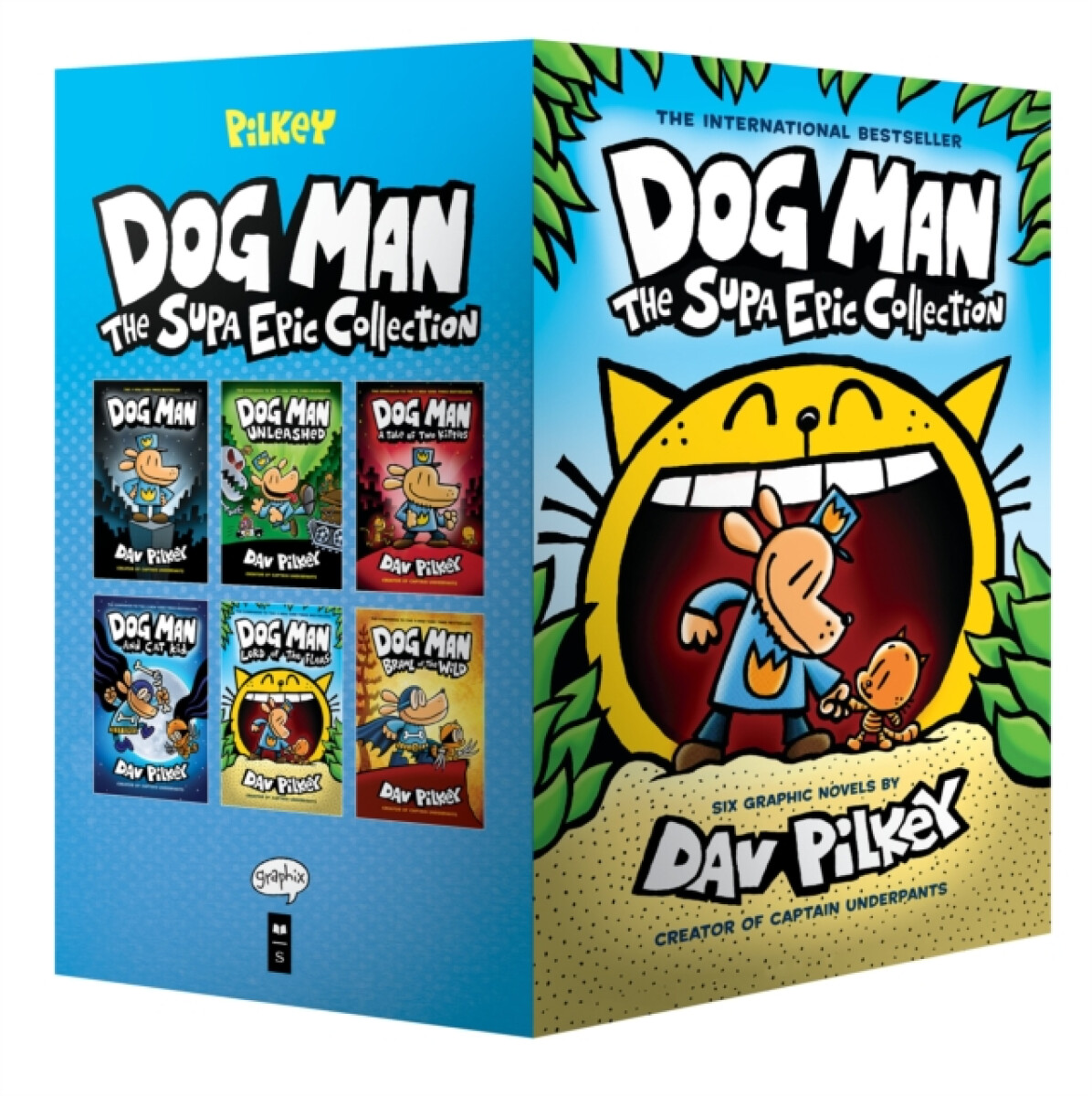 Kniha Dog Man 1-6: The Supa Epic Collection: From the Creator of Captain Underpants