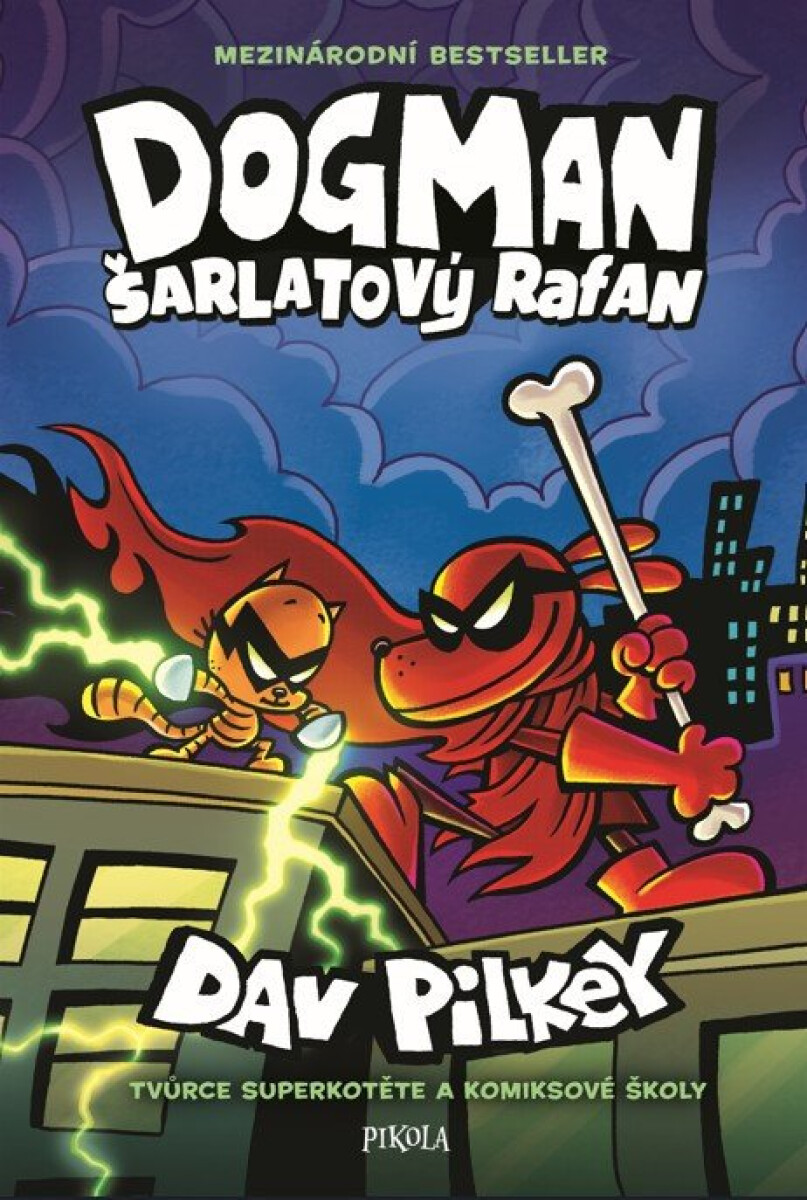 Kniha Dogman: Šarlatový rafan