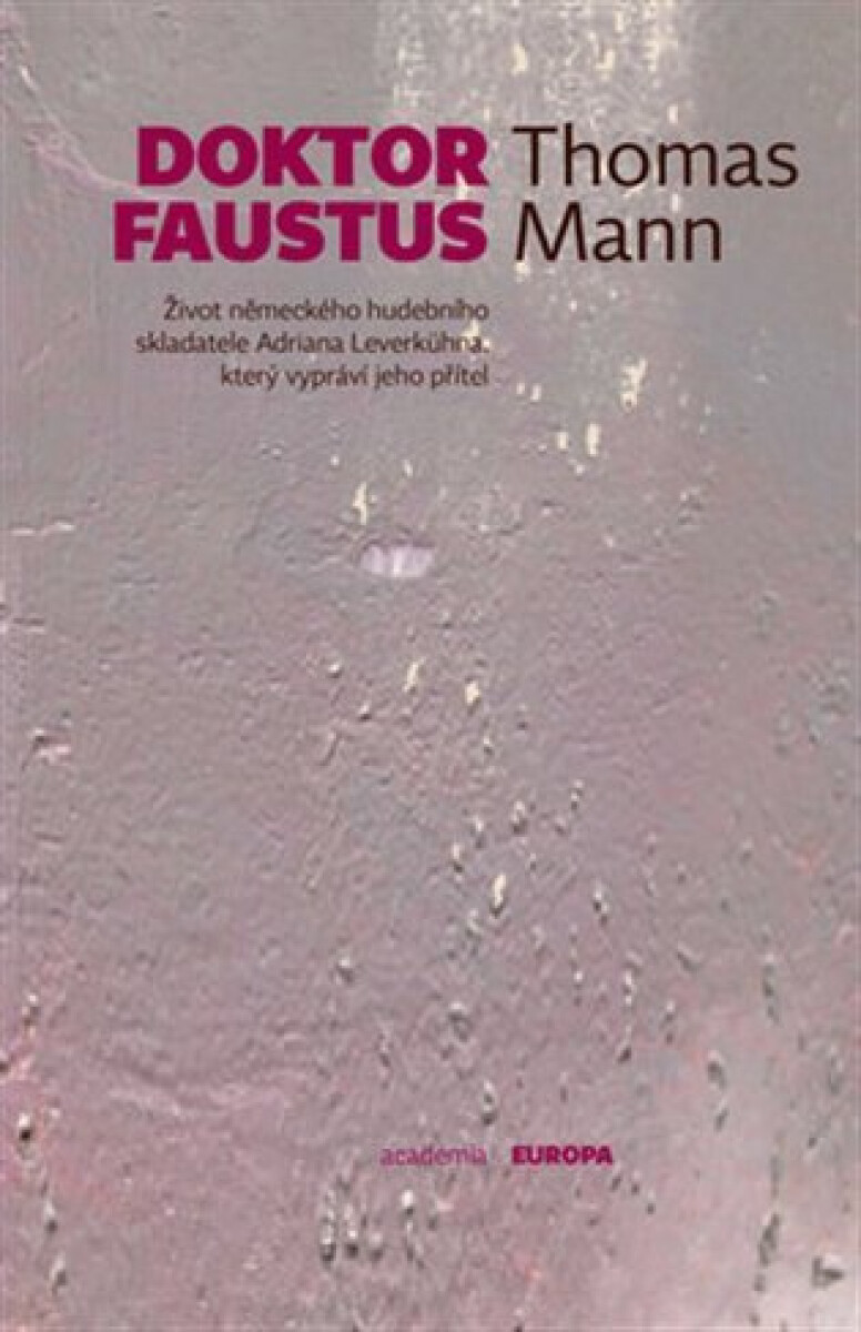 Kniha Doktor Faustus