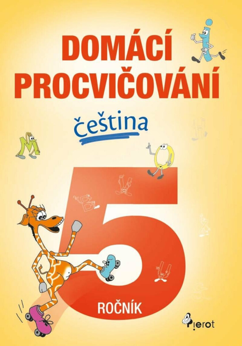 Kniha Domácí procvičování - Čeština 5. ročník