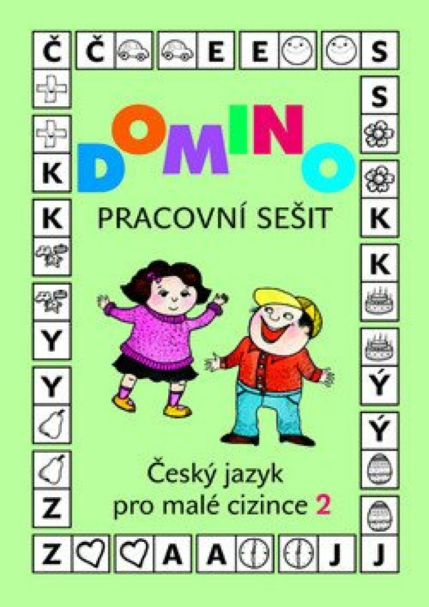 Kniha Domino Český jazyk pro malé cizince 2 - pracovní sešit