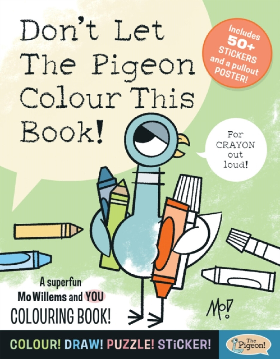 Kniha Don't Let The Pigeon Colour This Book!