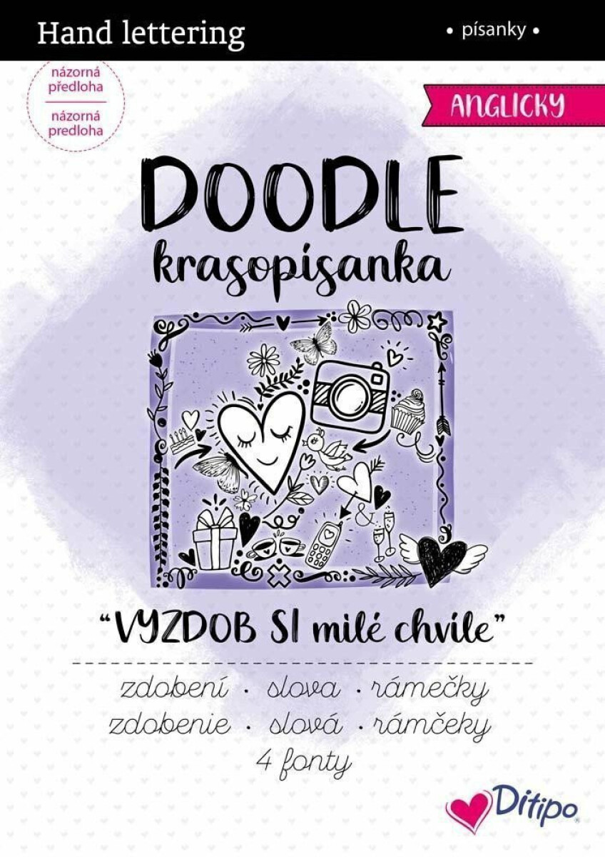 Kniha Doodle Krasopísanka