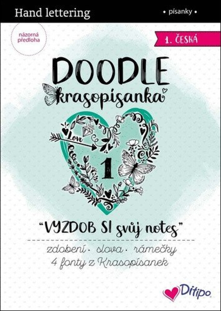 Kniha Doodle Krasopísanka