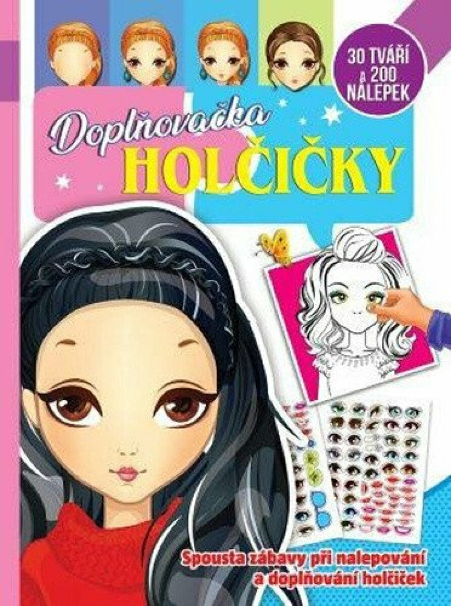 Kniha Doplňovačka holčičky