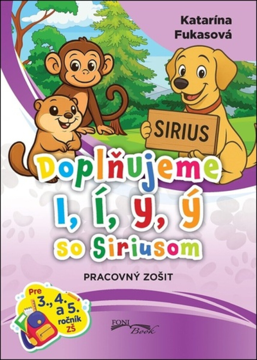Kniha Doplňujeme 1, ľ, y, ý