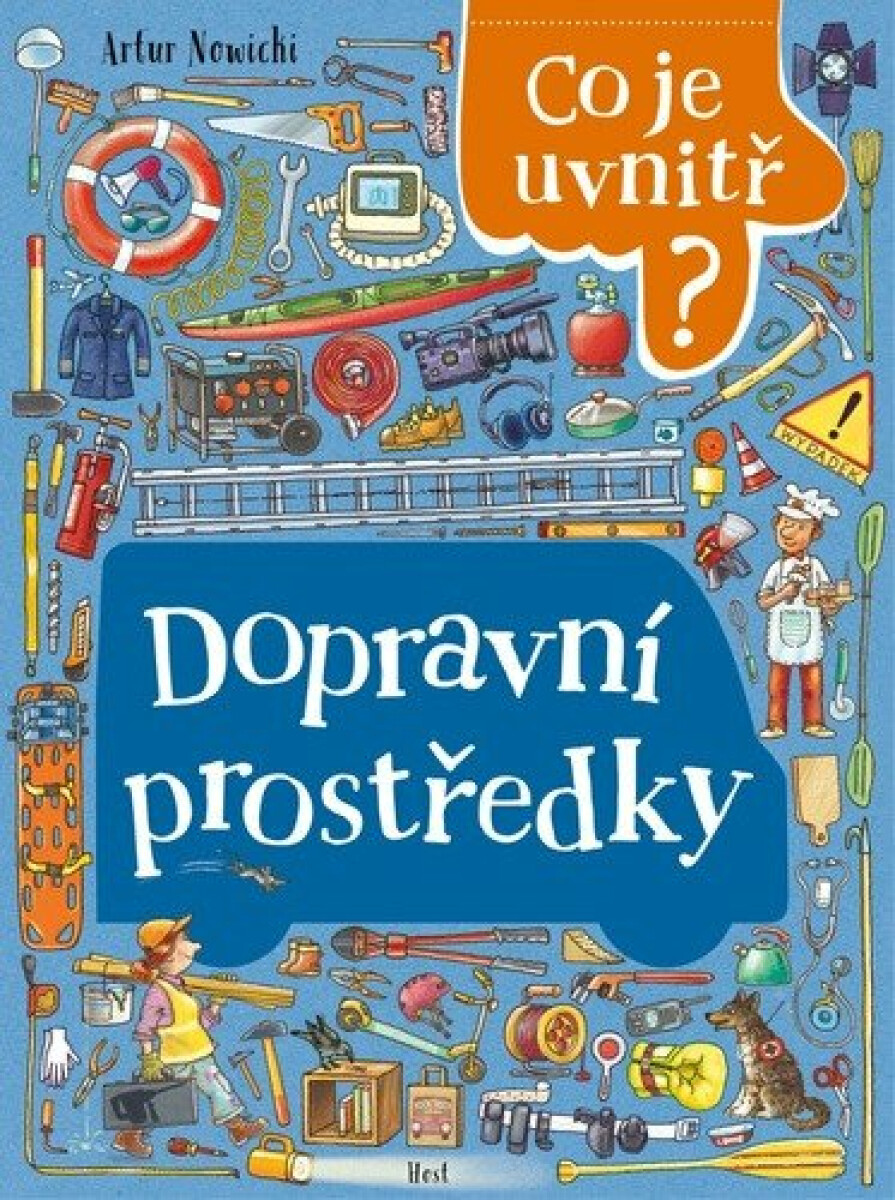 Kniha Dopravní prostředky - Co je uvnitř?
