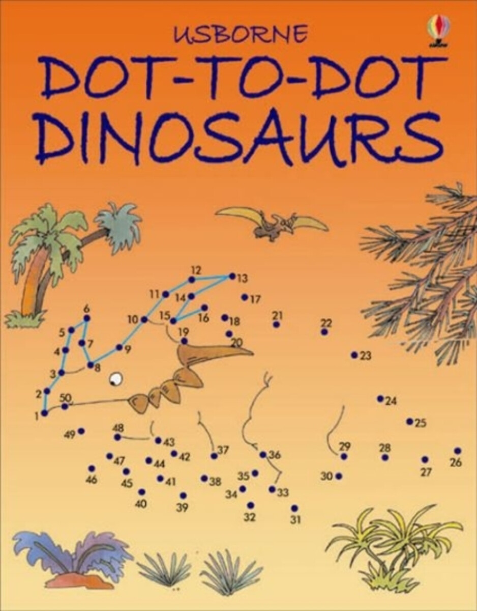Kniha Dot-to-Dot Dinosaurs
