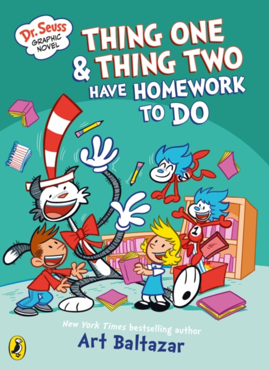 Kniha Dr Seuss Graphic Novel: Thing One and Thing Two Have Homework to Do