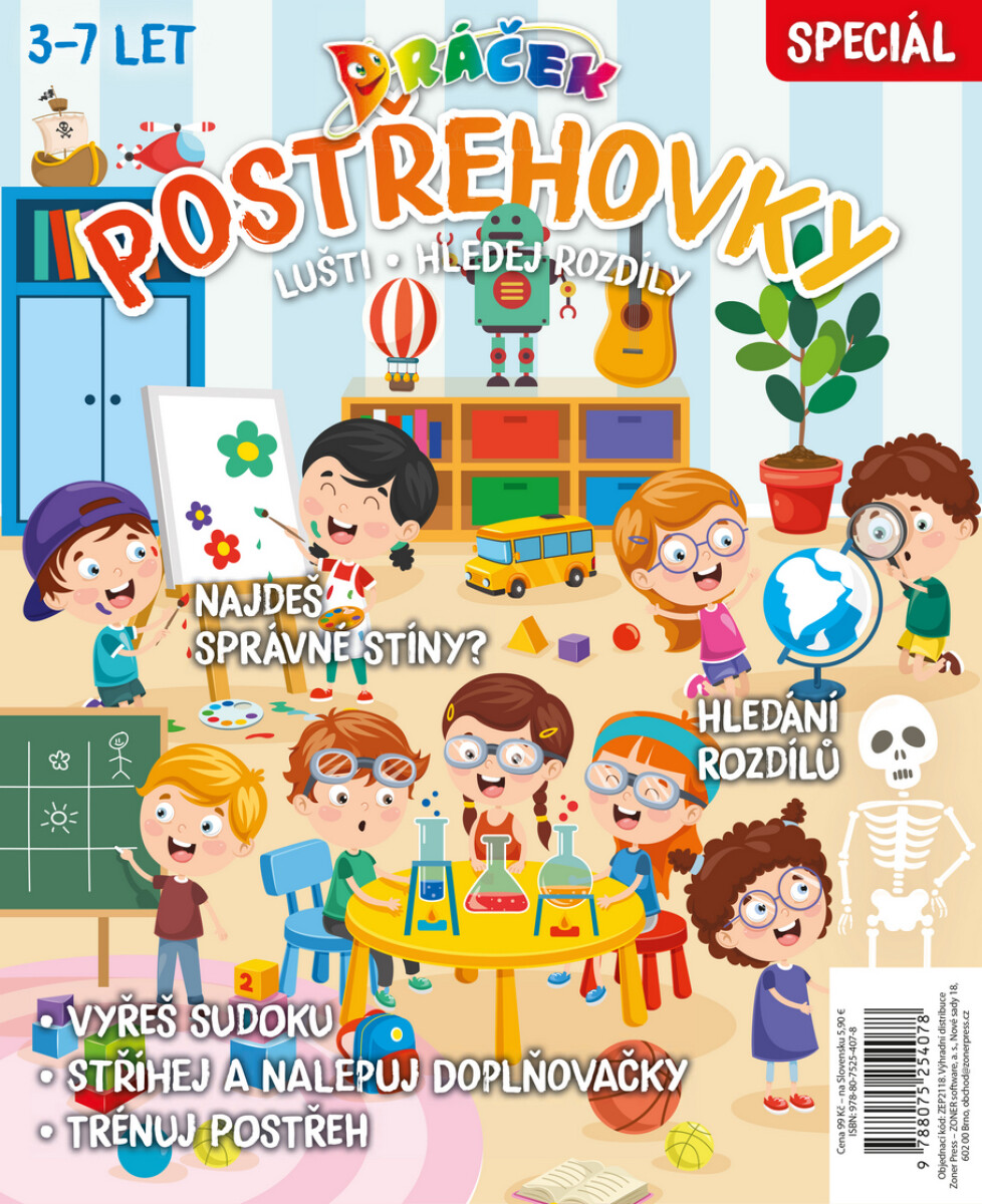 Kniha Dráček speciál - Postřehovky