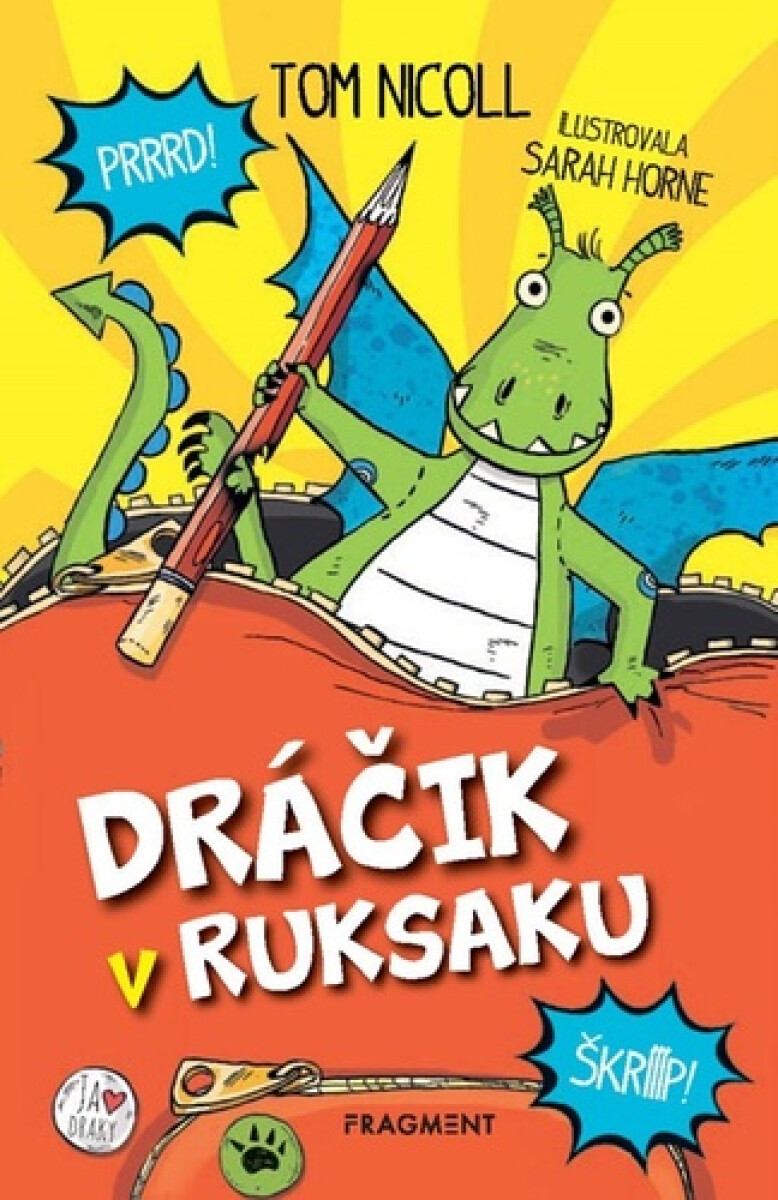 Kniha Dráčik v ruksaku