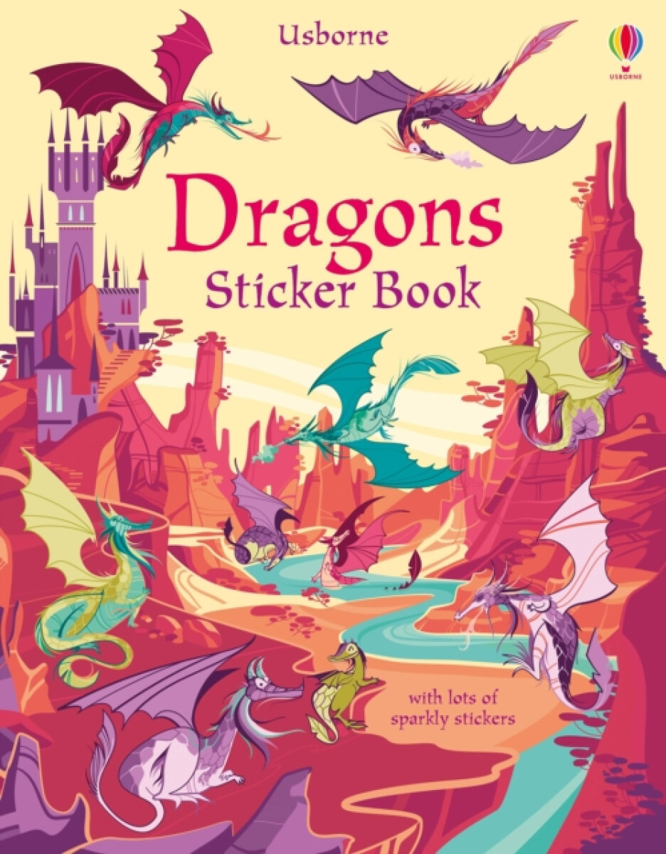 Kniha Dragons Sticker Book