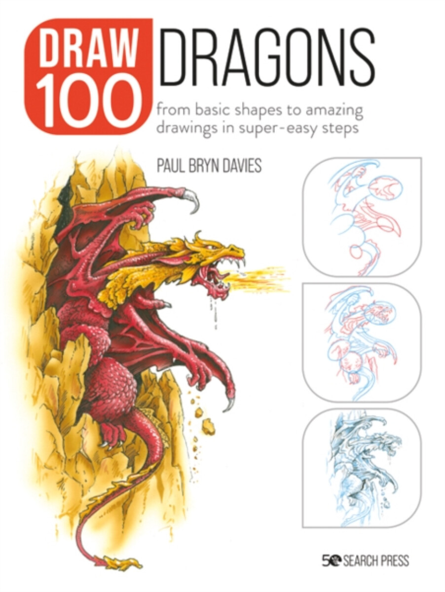 Kniha Draw 100: Dragons