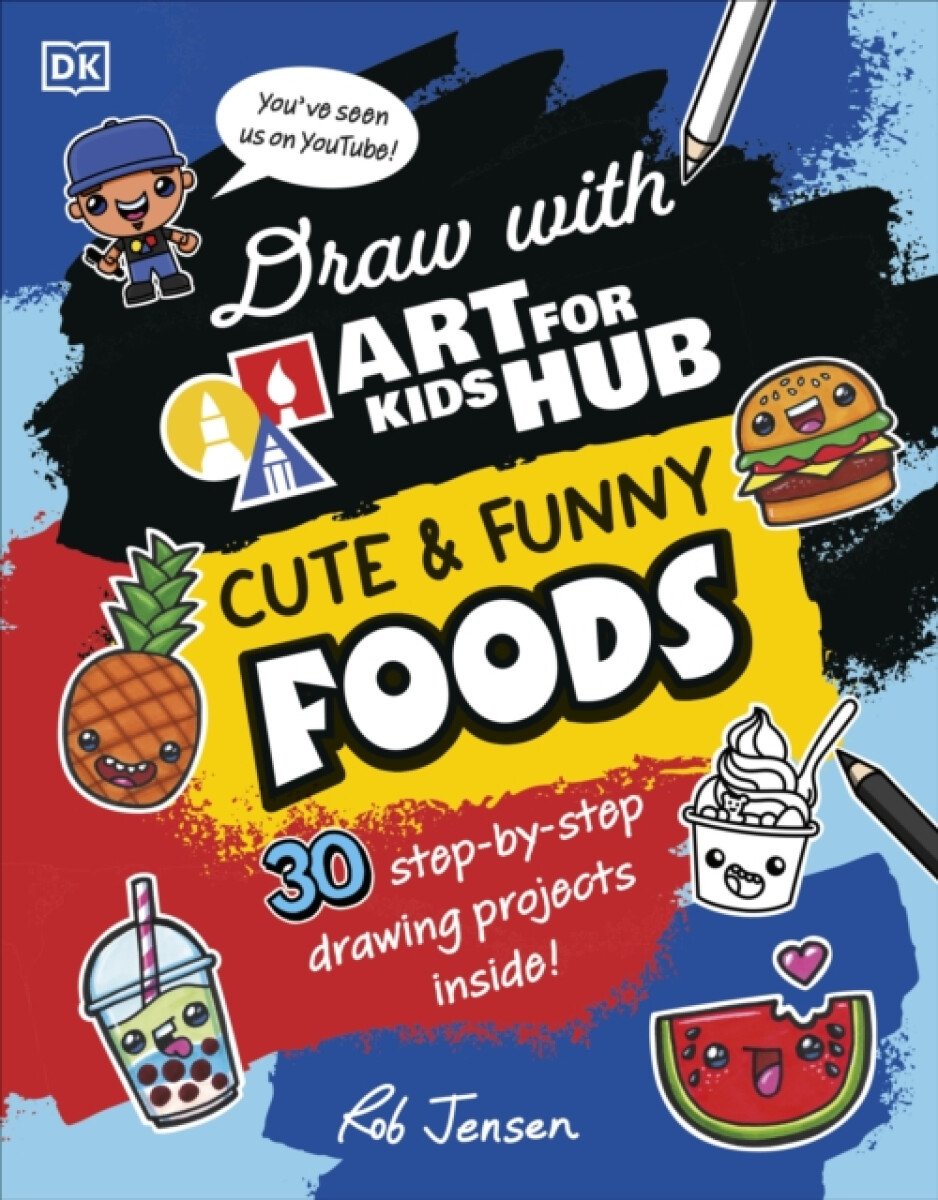 Kniha Draw with Art for Kids Hub Cute and Funny Foods