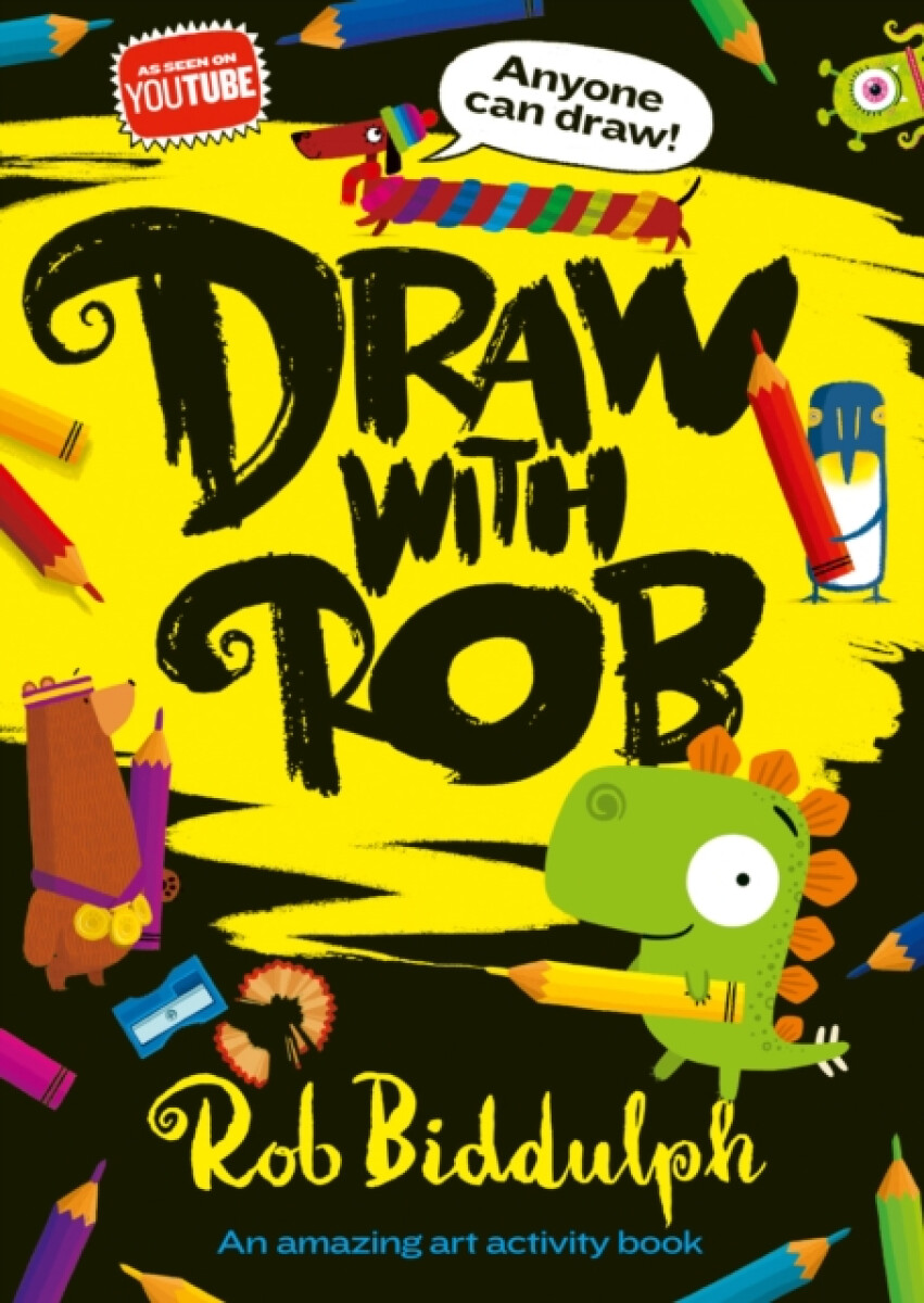 Kniha Draw With Rob