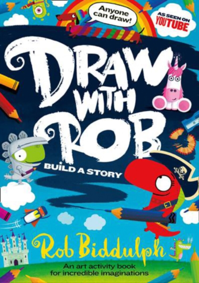 Kniha Draw With Rob: Build a Story