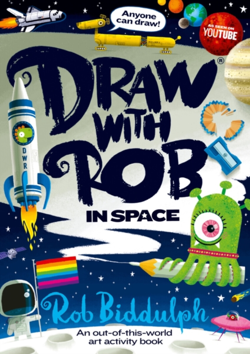 Kniha Draw With Rob: In Space