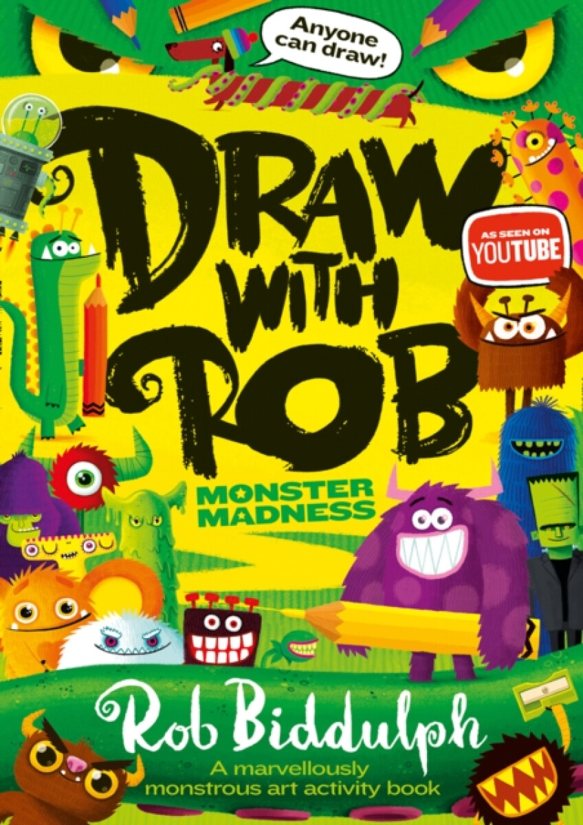 Kniha Draw With Rob: Monster Madness