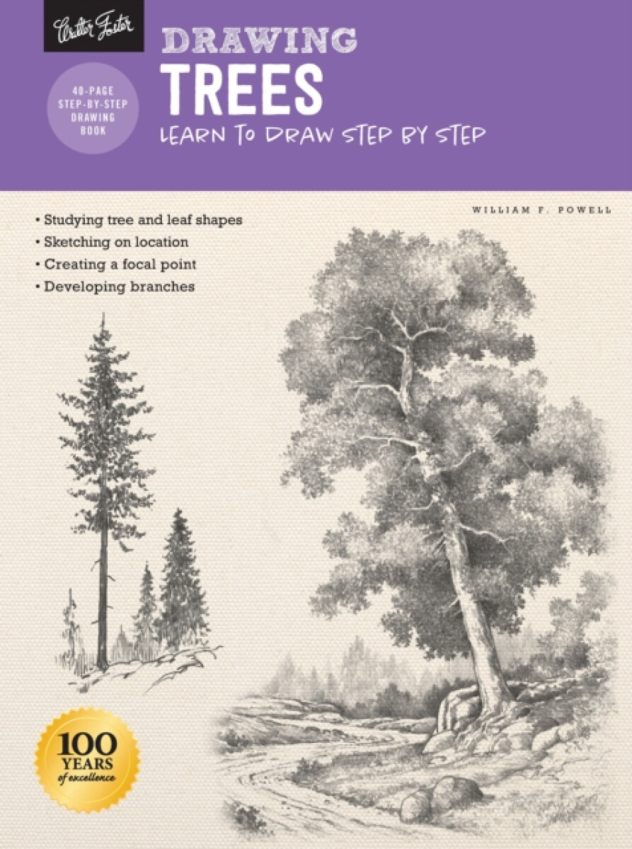 Kniha Drawing: Trees with William F. Powell