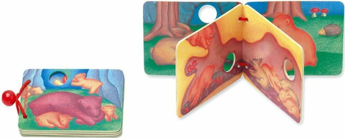 Kniha Dřevěná knížka