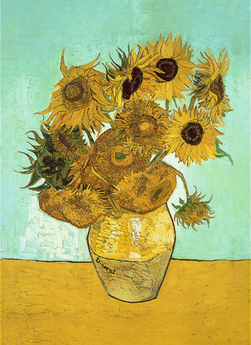 Kniha Dřevěné puzzle Art: Vincent van Gogh