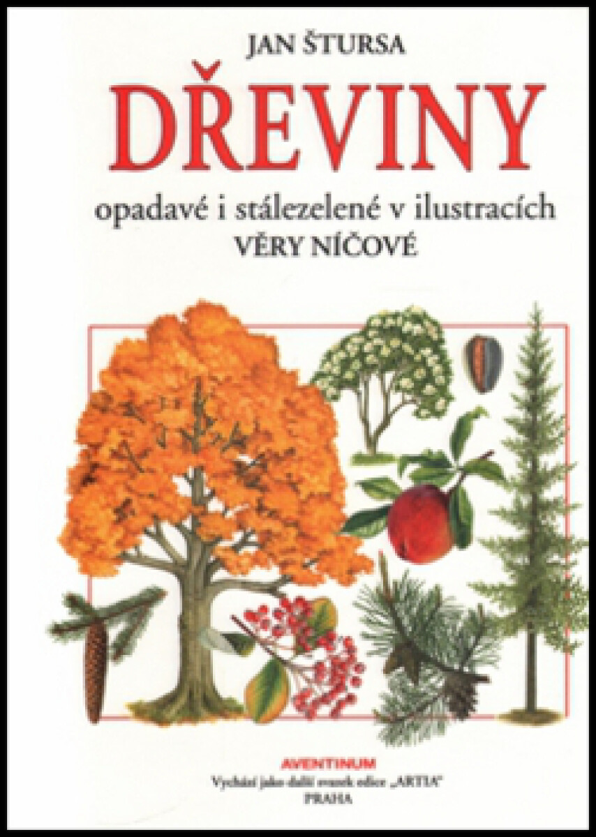Kniha Dřeviny opadavé a stálezelené