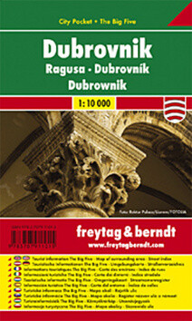 PL 134 CP Dubrovník 1:10 000 / kapesní plán města