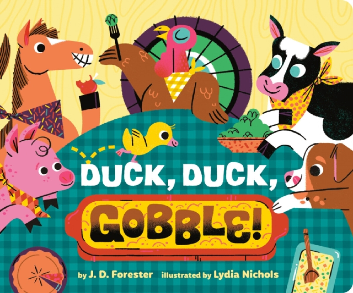 Kniha Duck, Duck, Gobble!