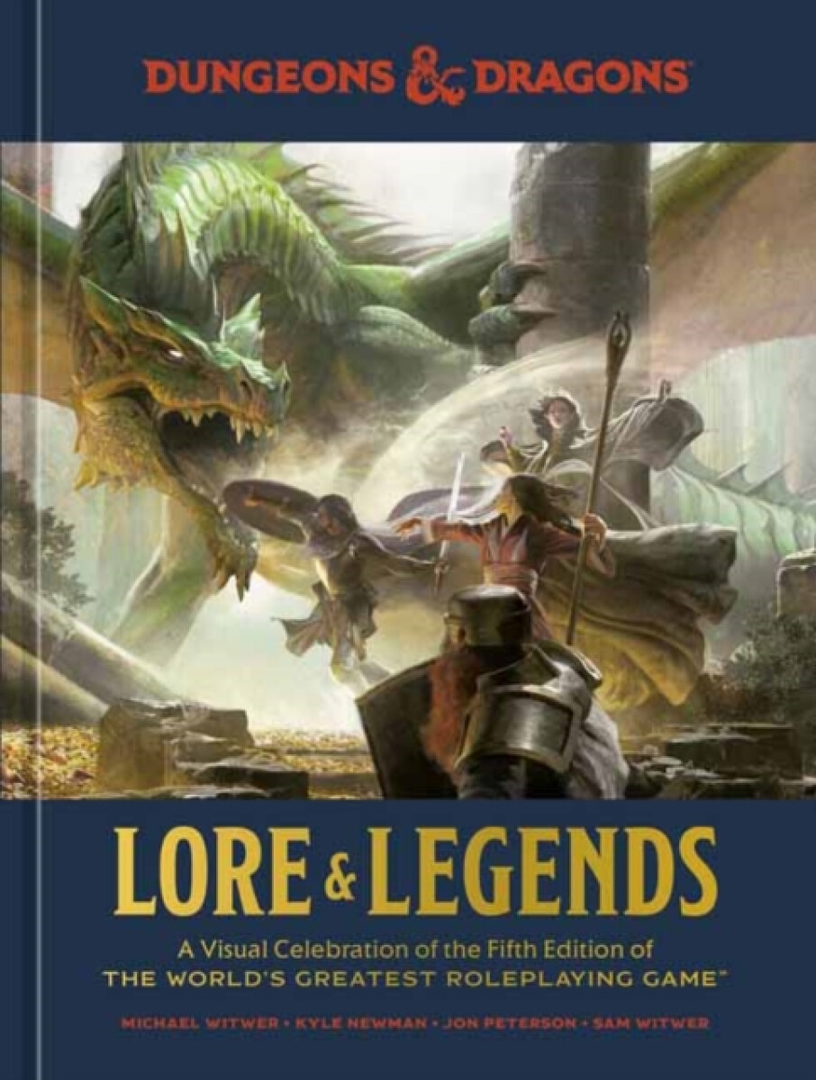 Kniha Dungeons a Dragons Lore a Legends