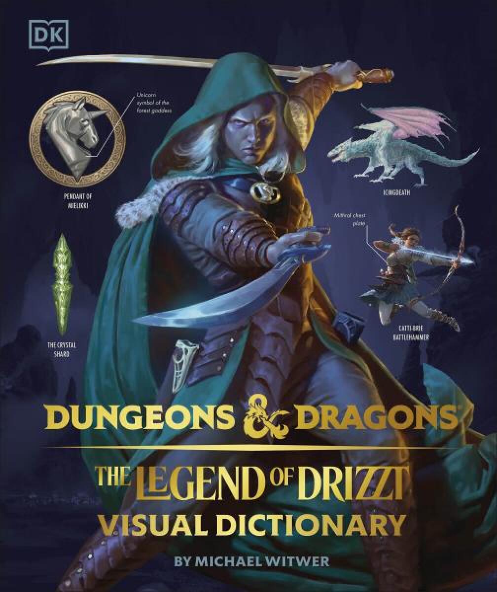 Kniha Dungeons & Dragons The Legend of Drizzt Visual Dictionary