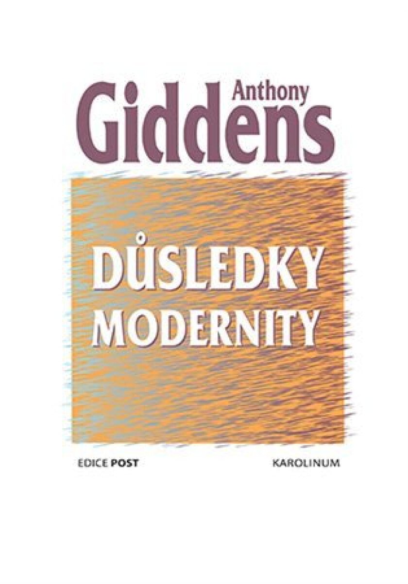 Kniha Důsledky modernity