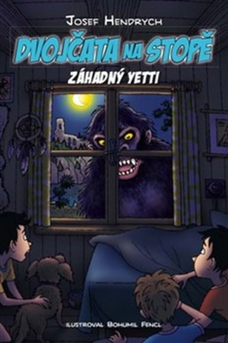 Kniha Dvojčata na stopě 3 - Záhadný yetti