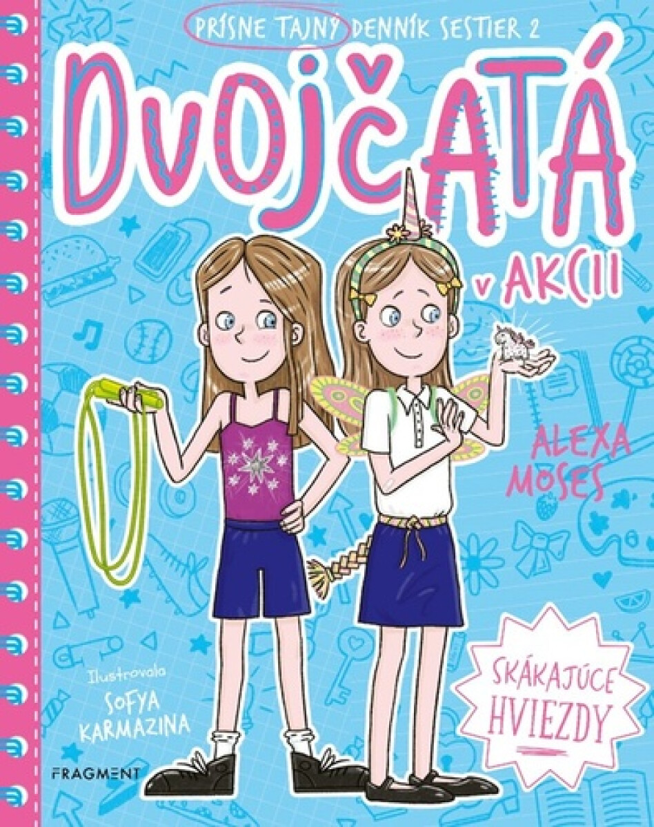 Dvojčatá v akcii 2 - Skákajúce hviezdy koupíte na Knihydobrovsky.cz