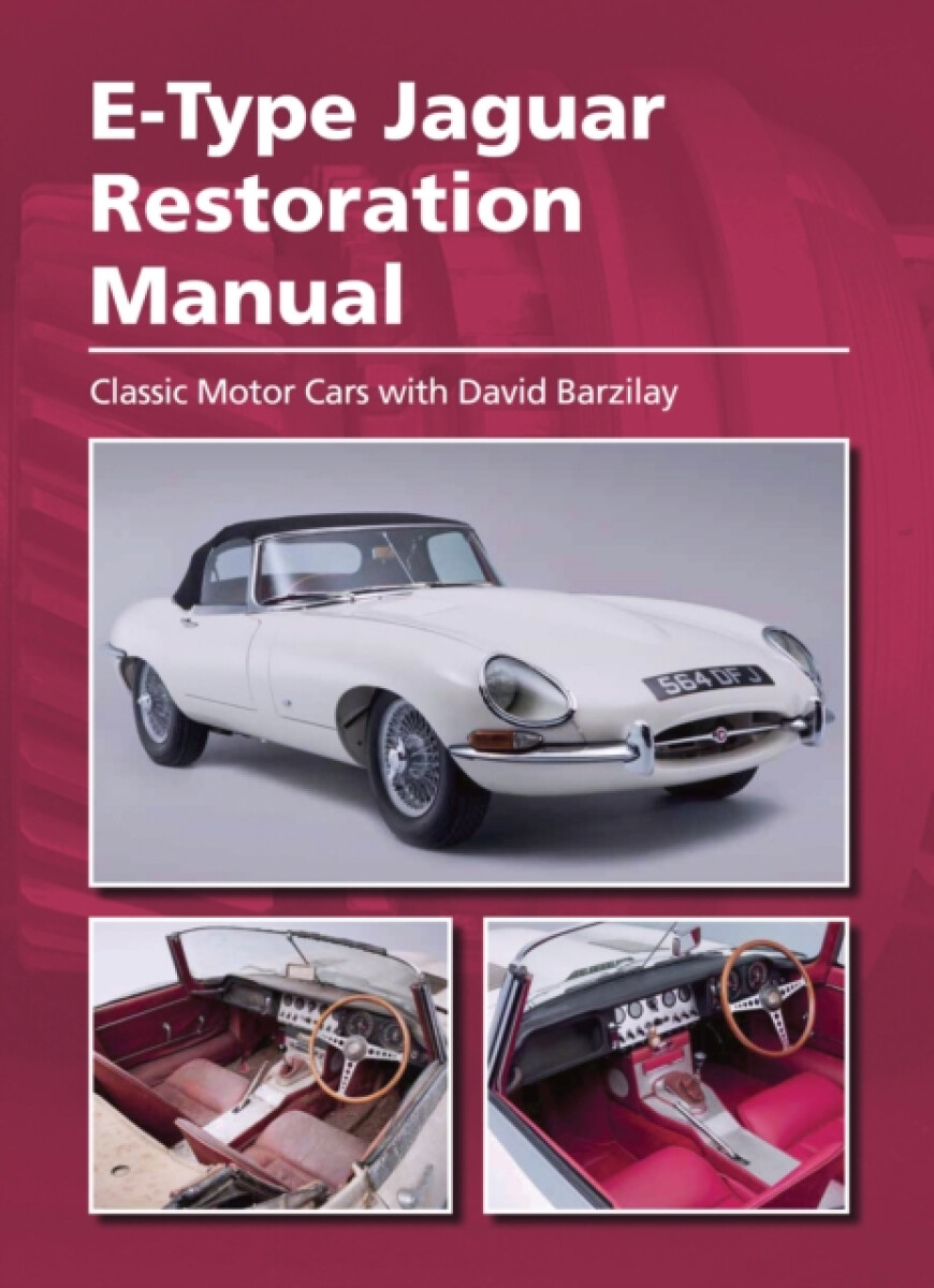 Kniha E-Type Jaguar Restoration Manual