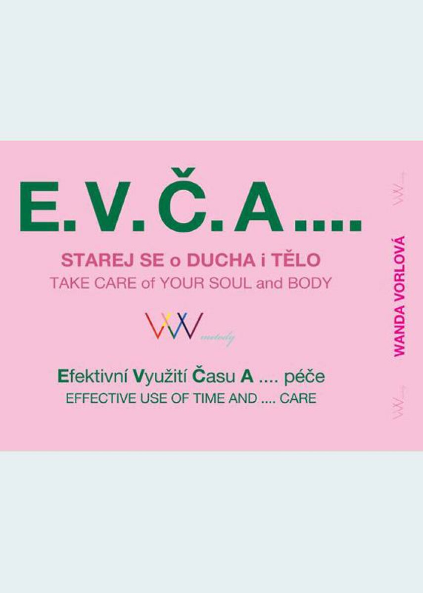 E.V.Č.A.... - anglická verze - Vorlová Wanda