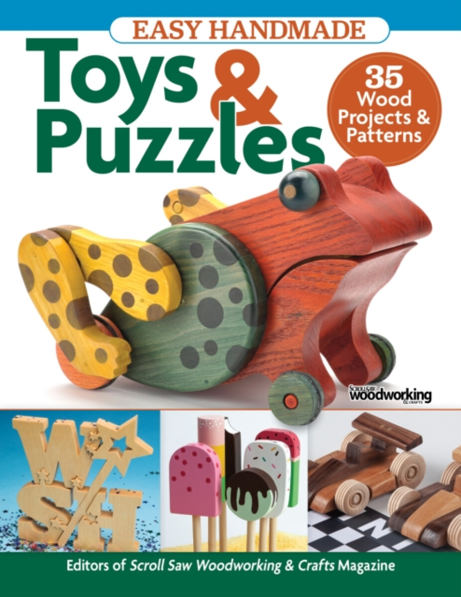 Kniha Easy Handmade Toys a Puzzles
