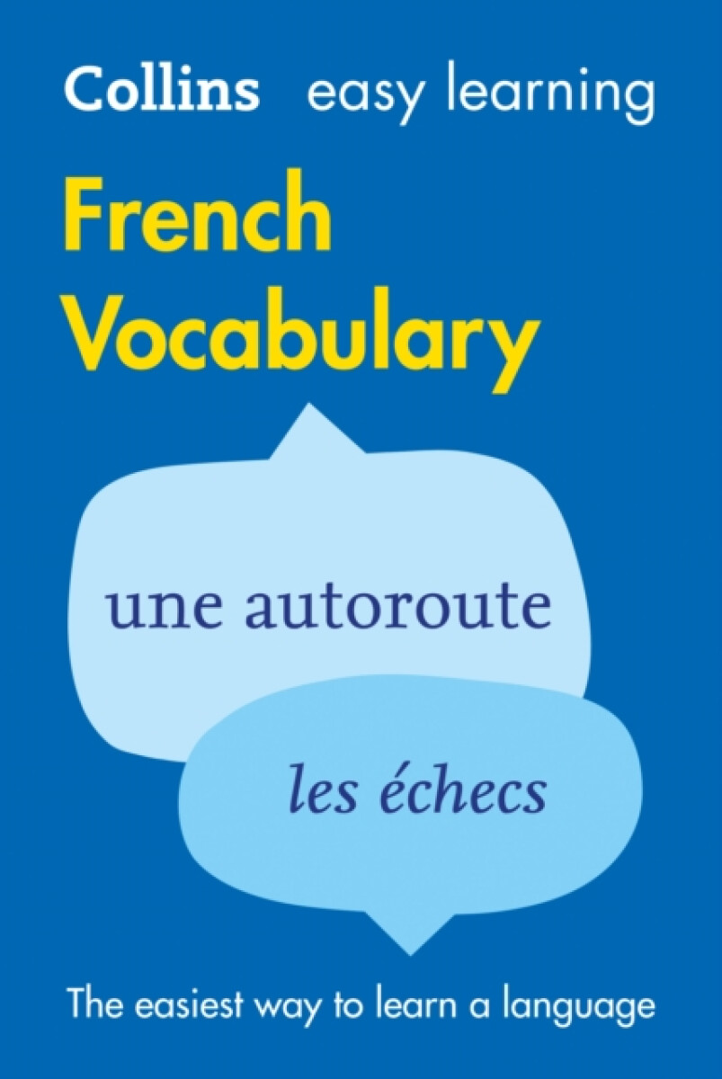 Kniha Easy Learning French Vocabulary