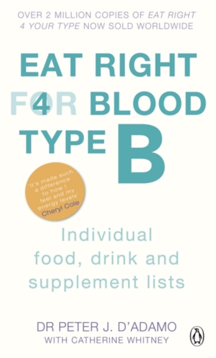 Kniha Eat Right For Blood Type B