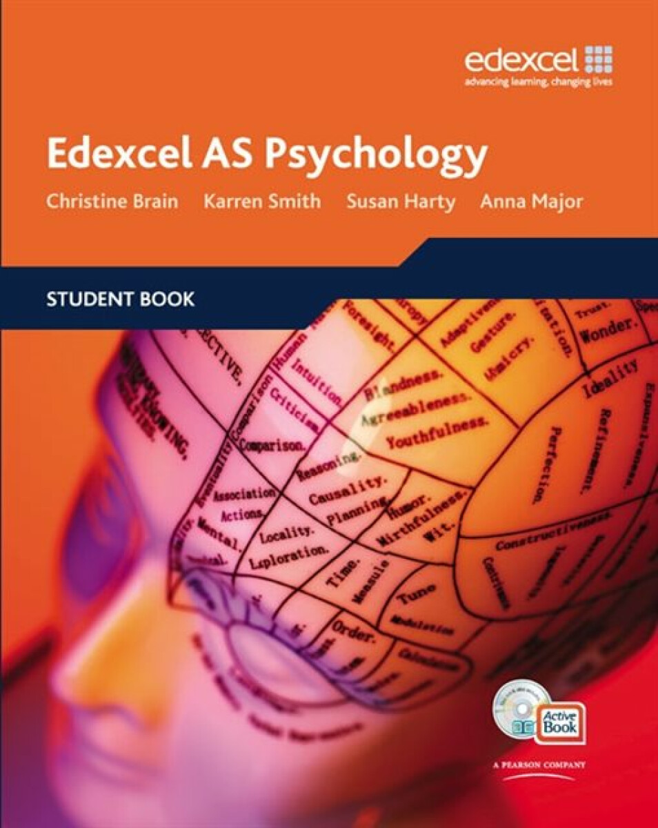 Kniha Edexcel AS Psychology Student Book + ActiveBook with CDROM